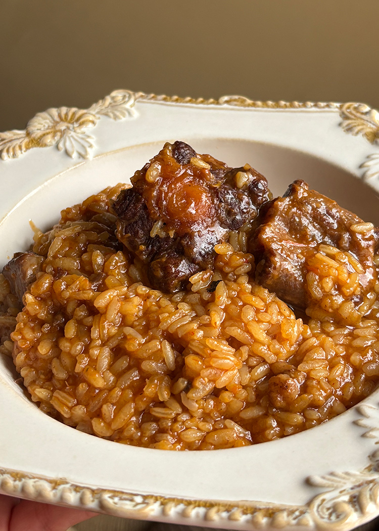 reposo arroz con rabo de toro