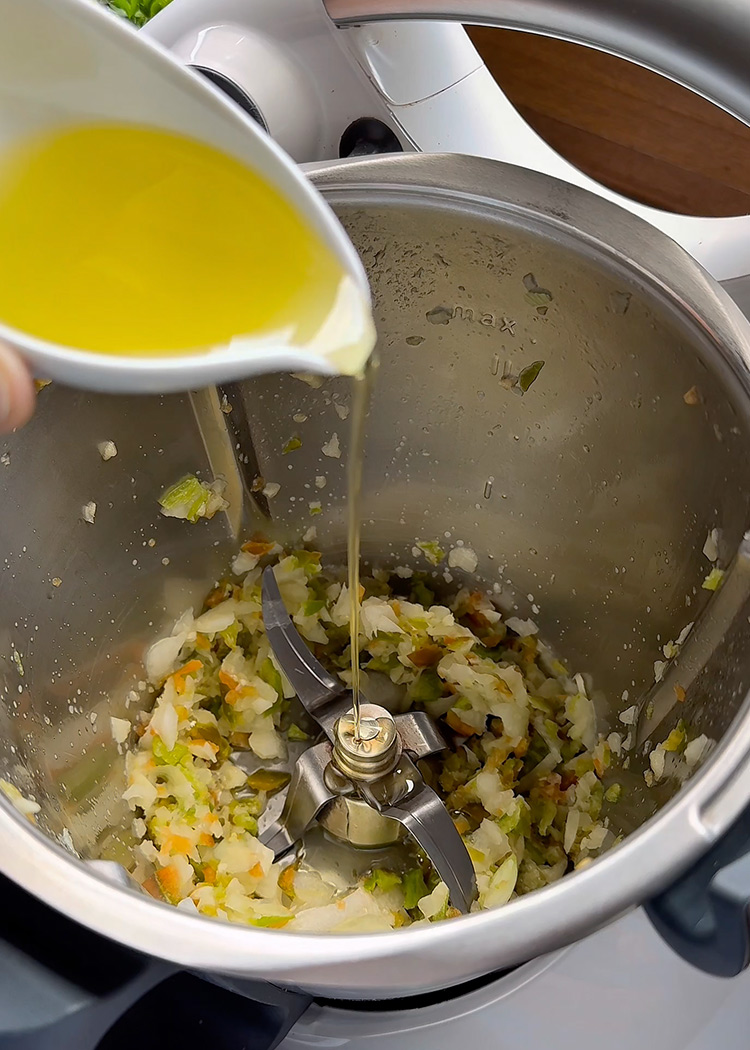 sofrito para arroz negro Thermomix