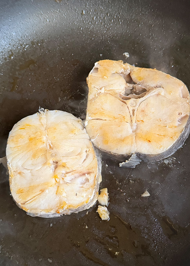 dorar merluza para merluza con arroz basmati