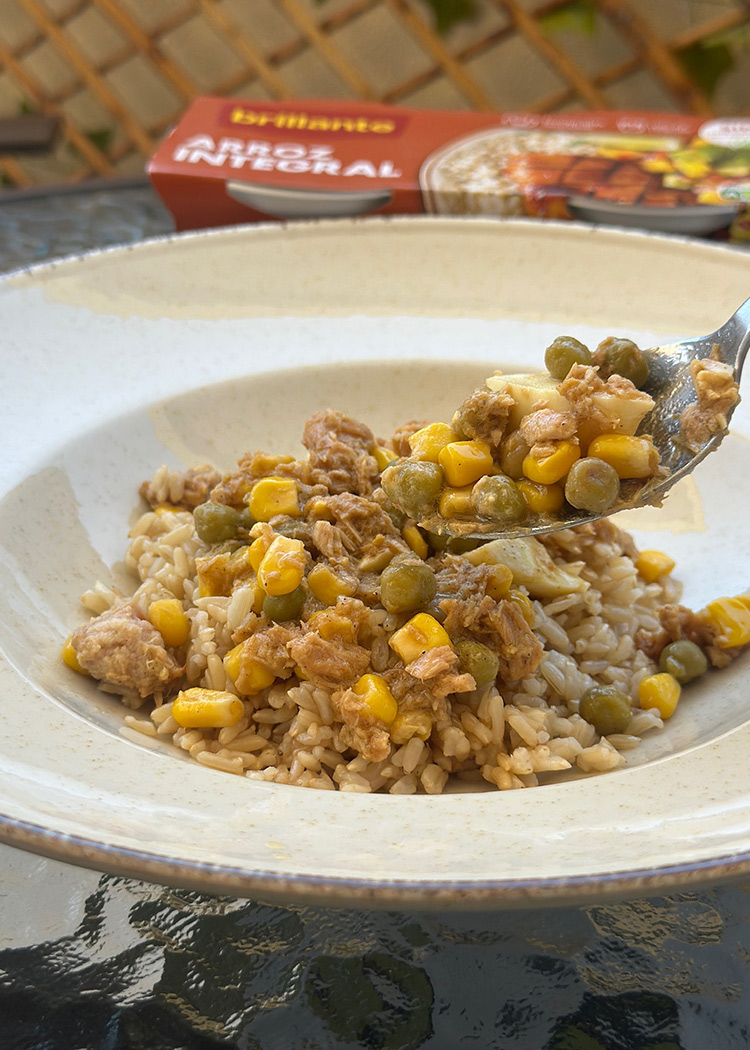 Mezclar para arroz al microondas