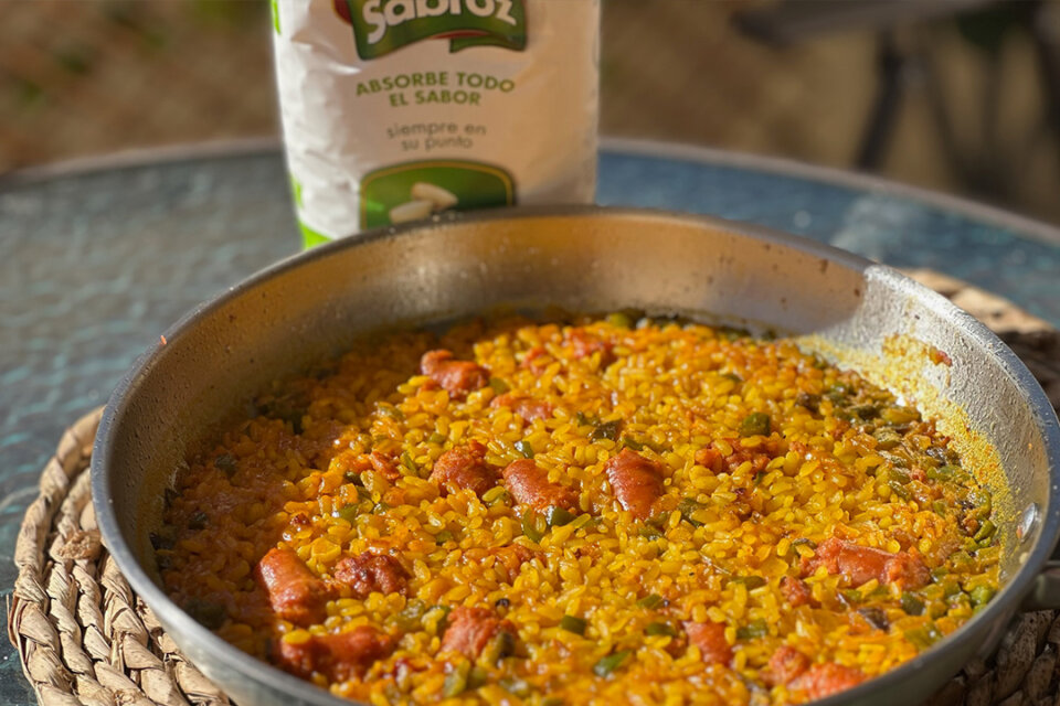 Arroz con longaniza