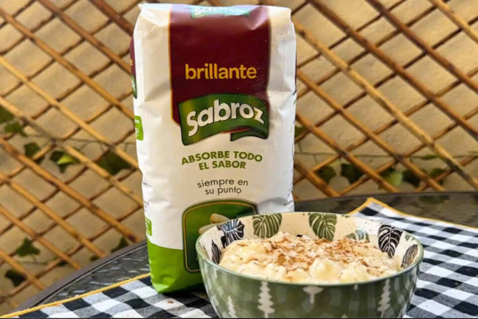 tarta de arroz con leche