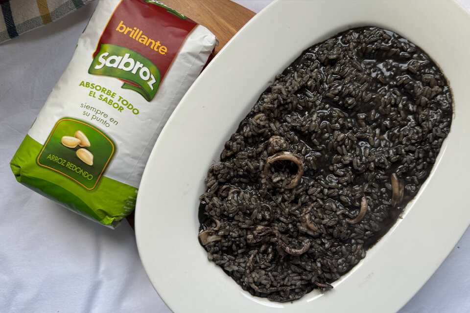 arroz negro Thermomix