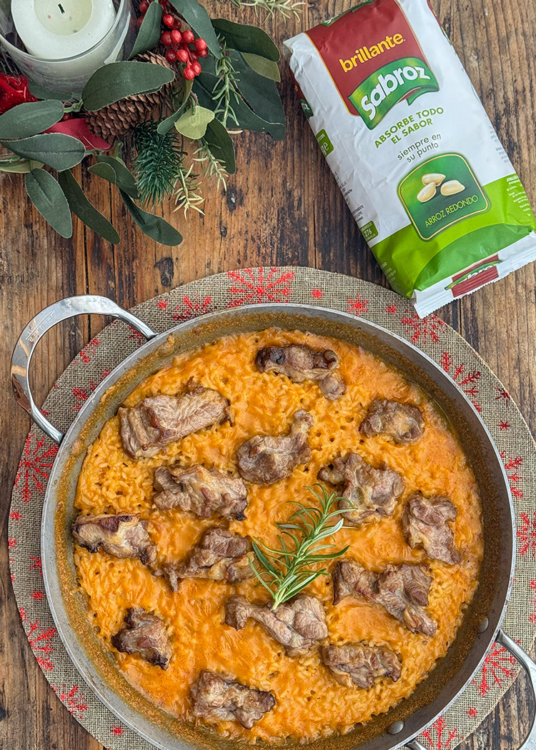 horno para arroz con cordero