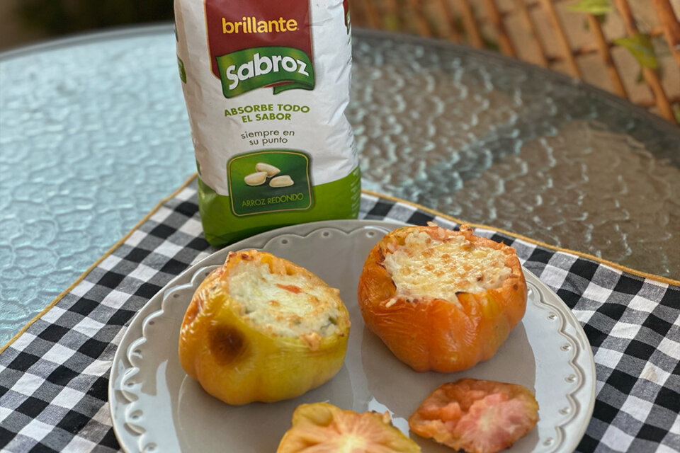 tomates rellenos de arroz