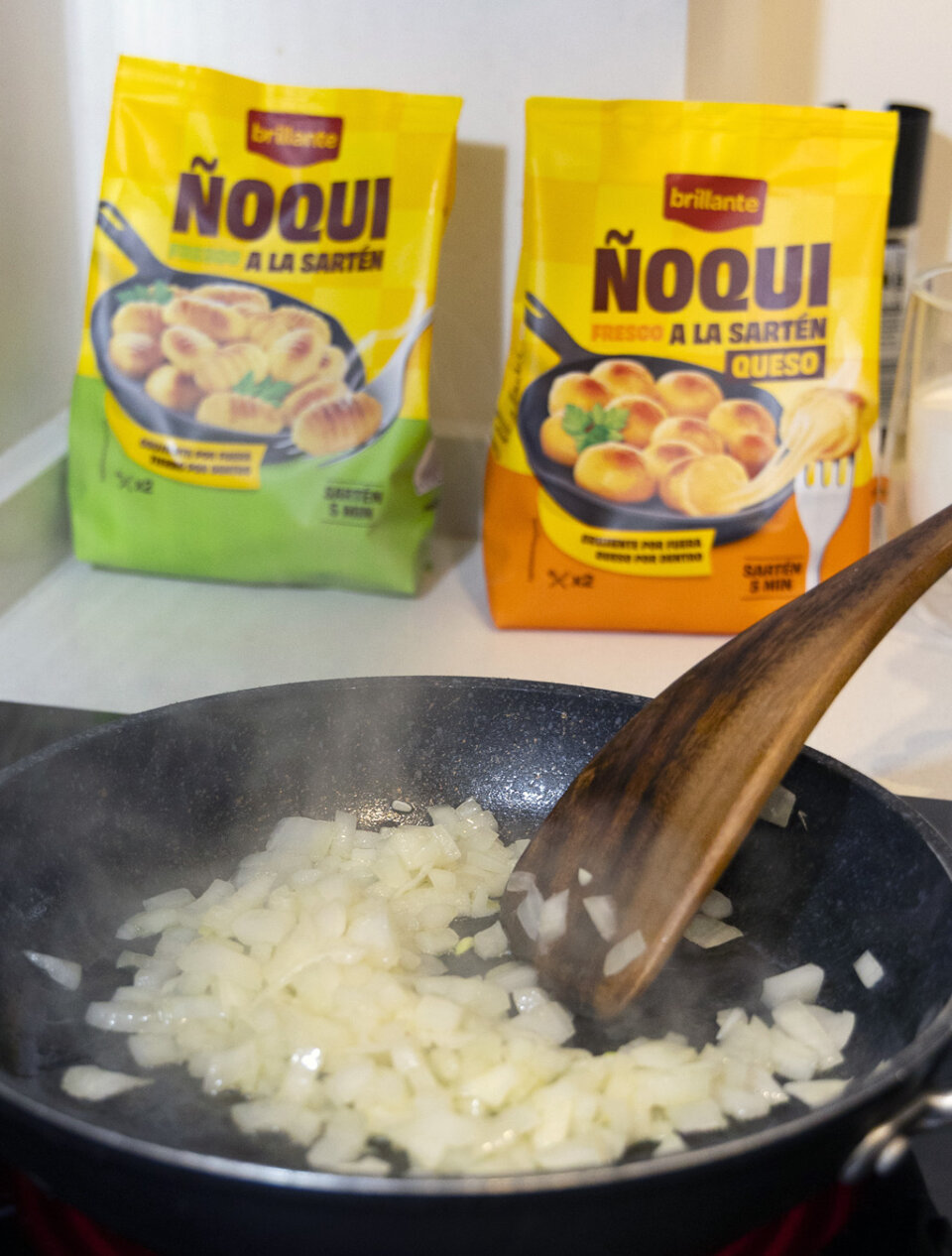 añadir cebolla para marry me chicken ñoquis